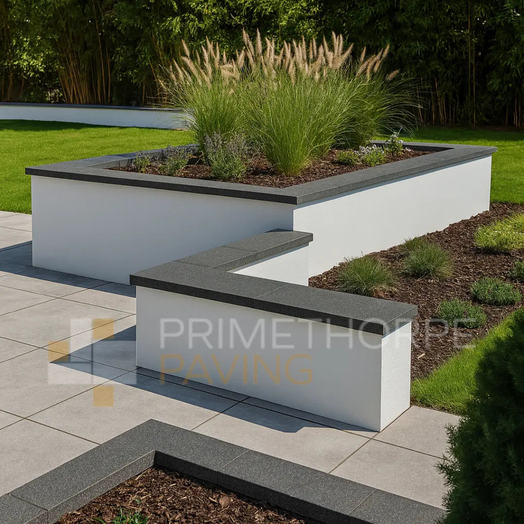 Basalto Anthracite - Porcelain Copings - Square Edge