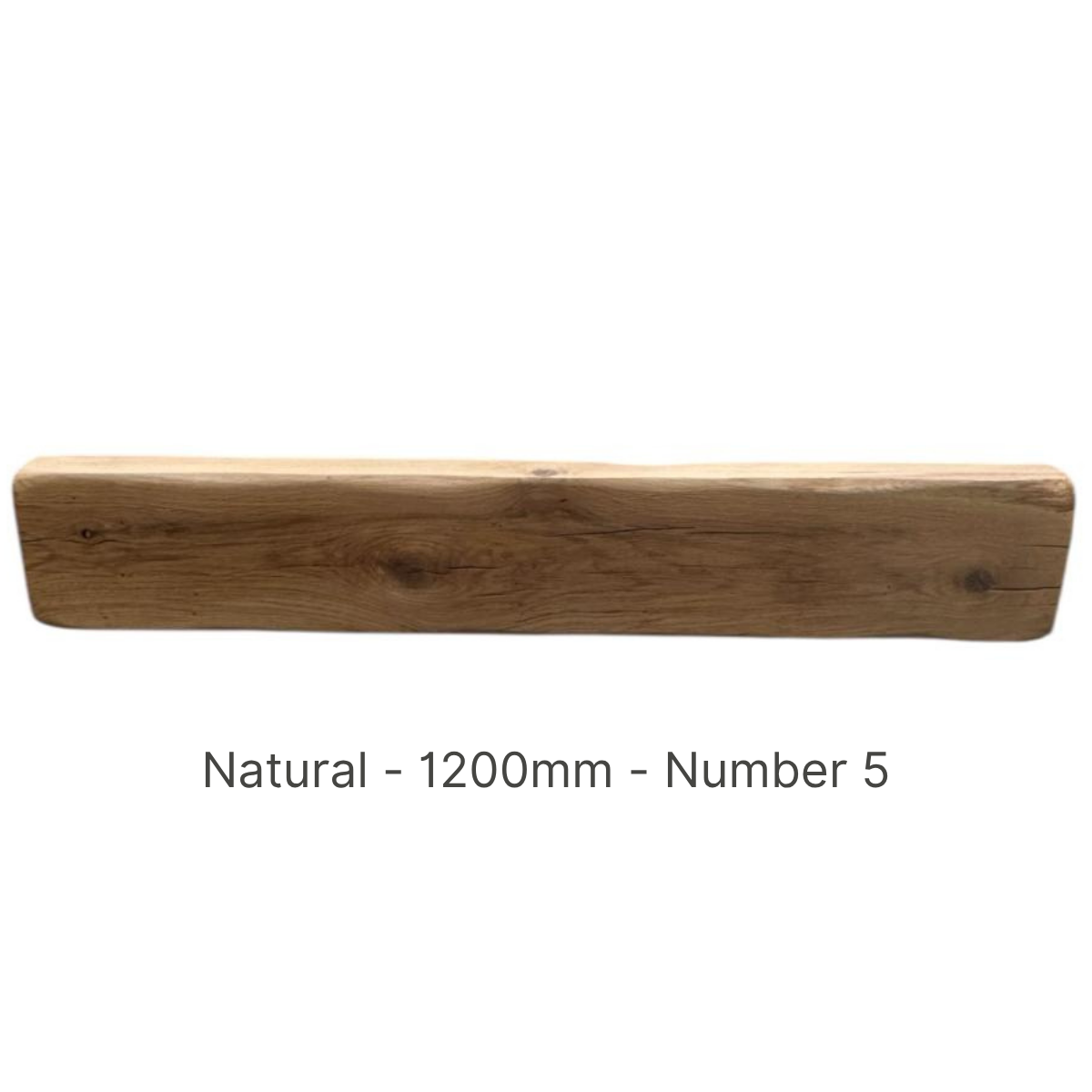 1200mm - Authentic Oak Fireplace Beams