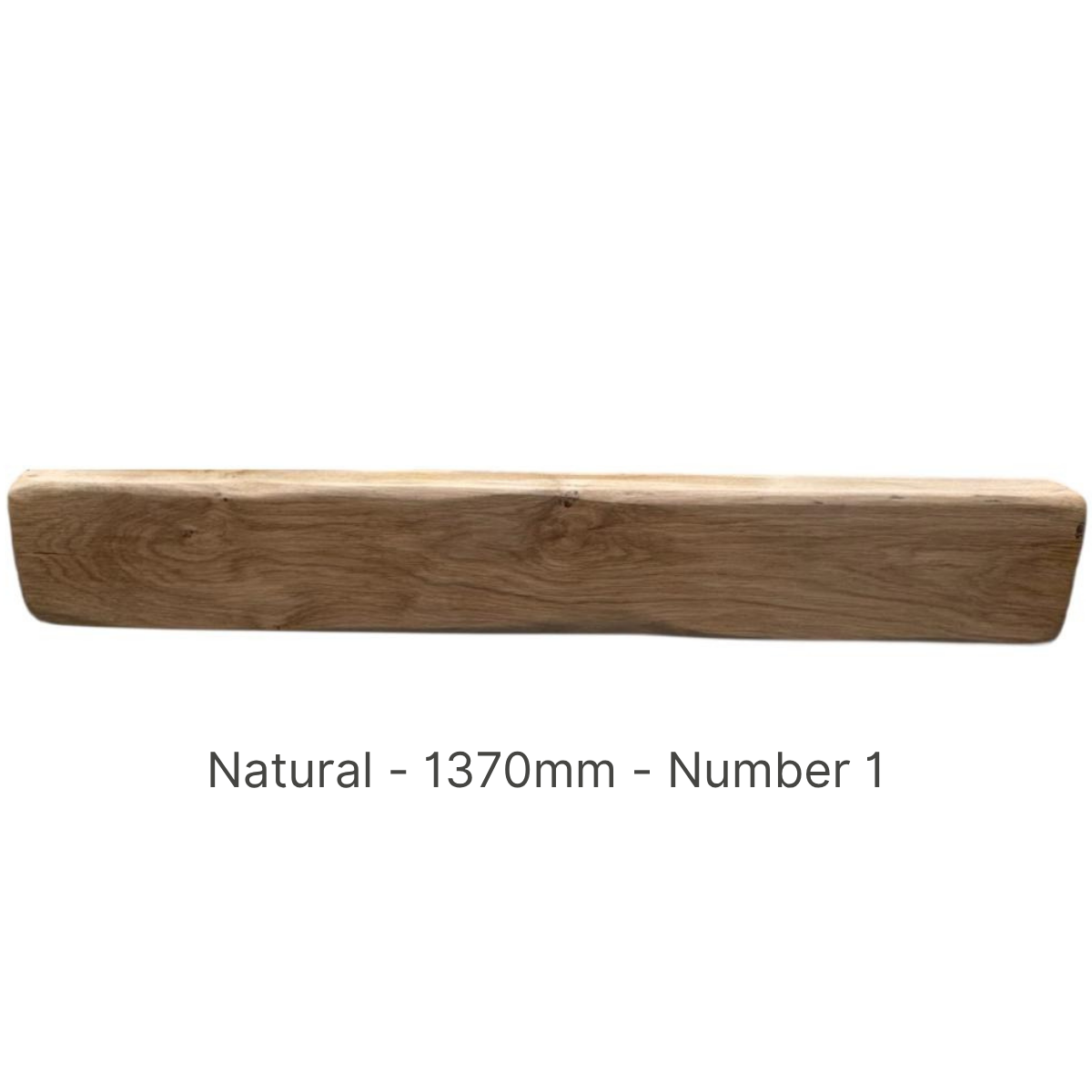 1370mm - Authentic Oak Fireplace Beams