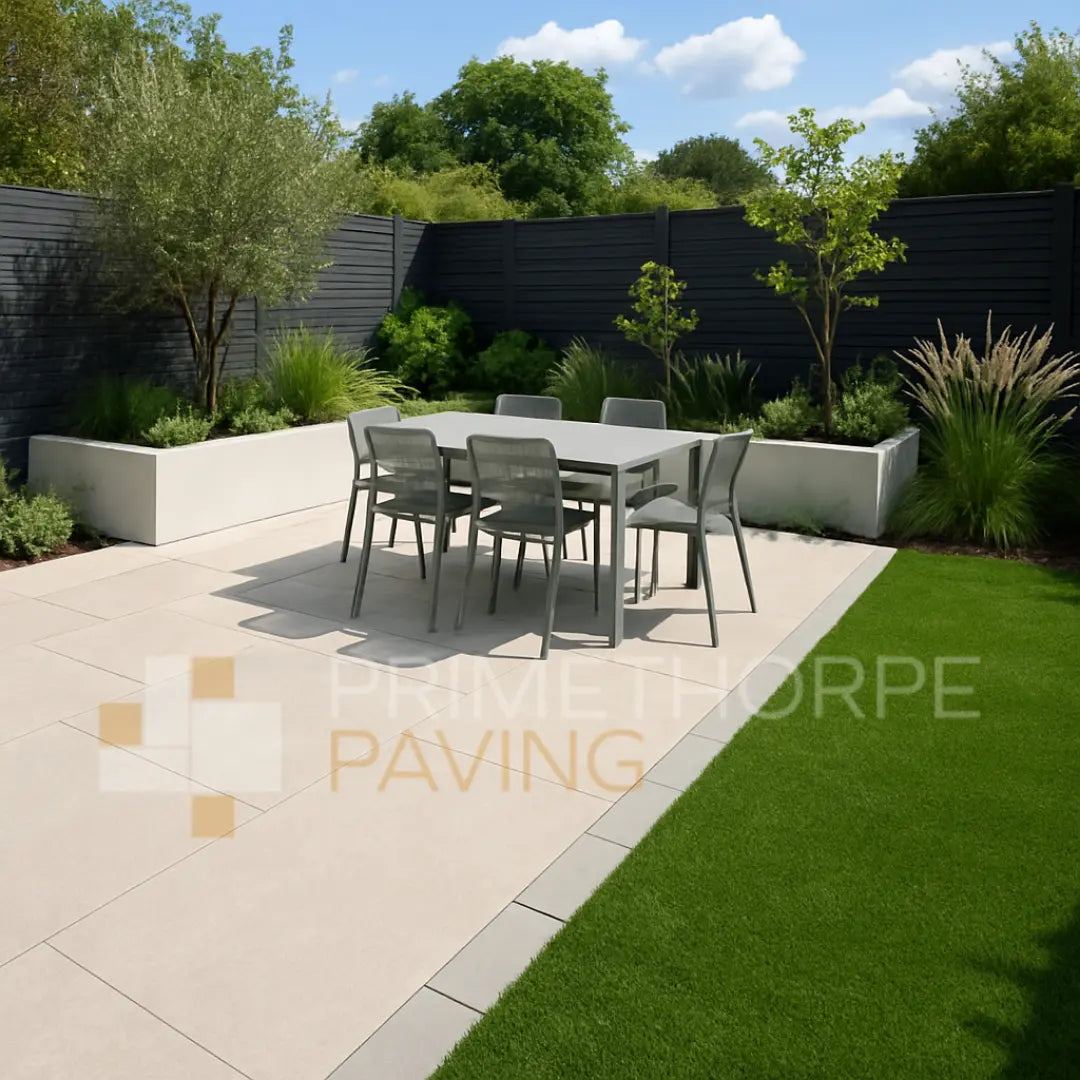 Kandla Grey Porcelain Cobble Setts – 200x100mm