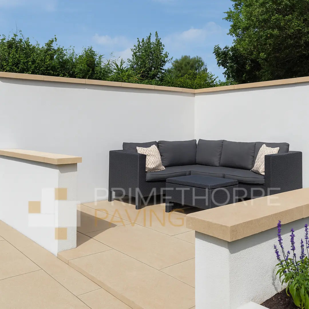 Creama Beige - Porcelain Copings - Square Edge