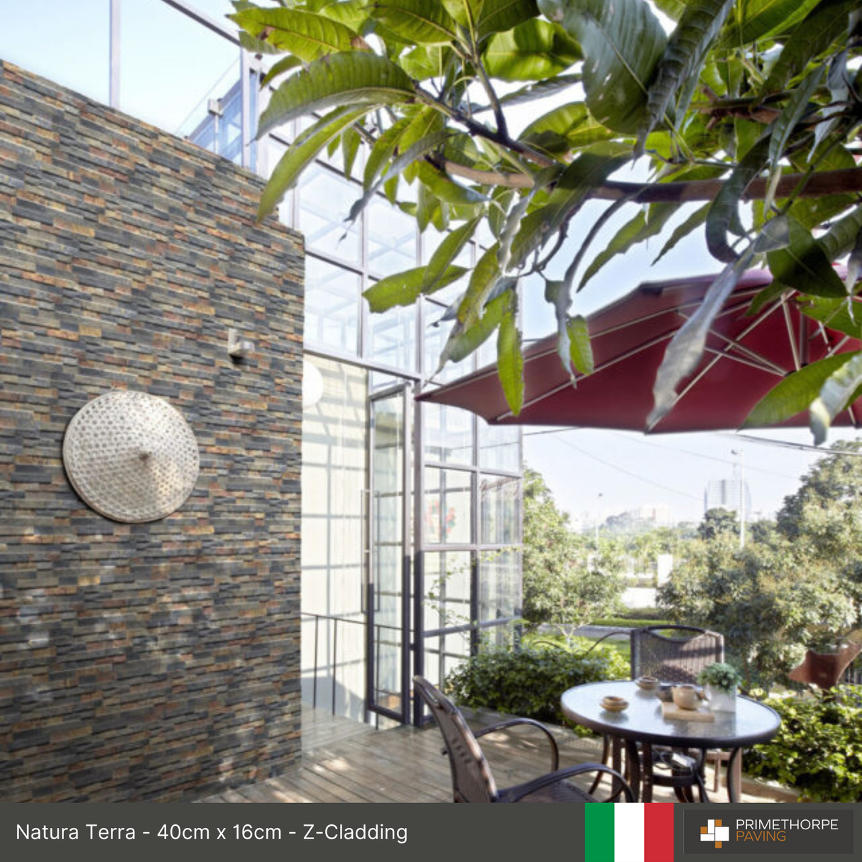Natura Split Face Porcelain Wall Cladding