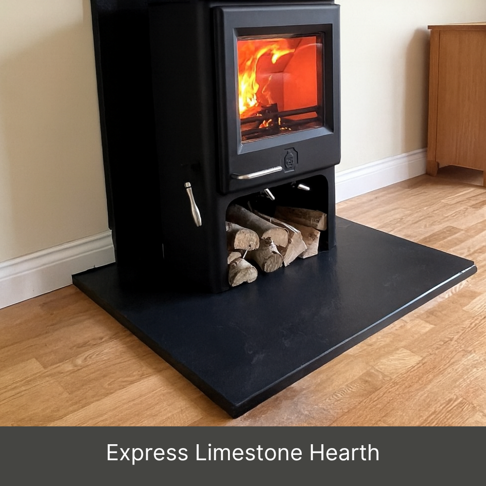 Express Limestone Hearth – Basic Rectangle or Square