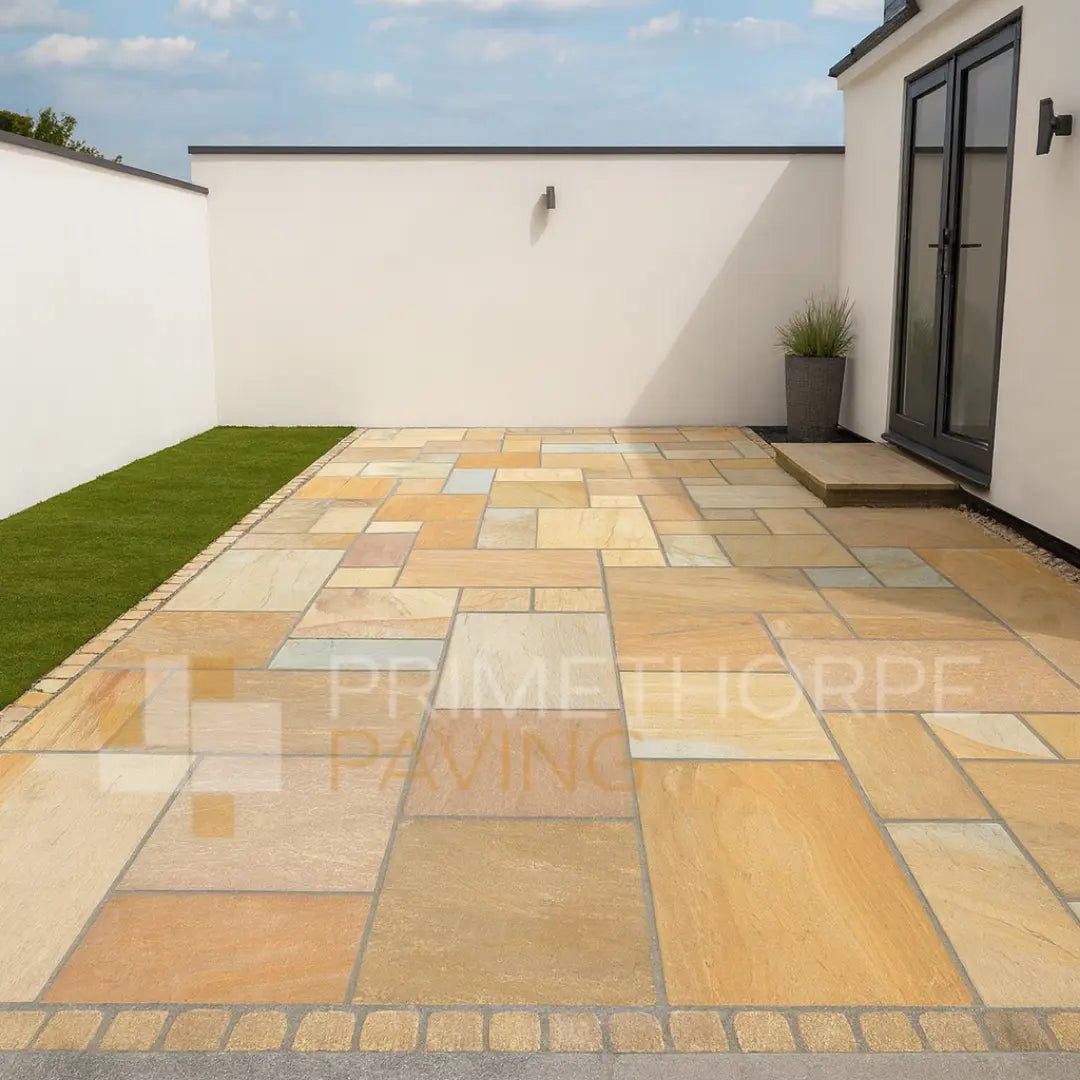 Rippon Buff Indian Sandstone Paving