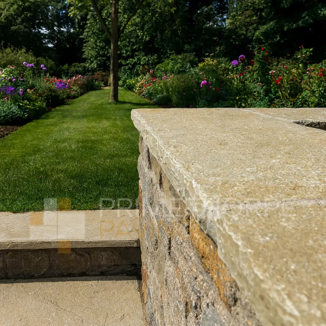 Yellow Limestone - Coping Stones - Dressed Edge