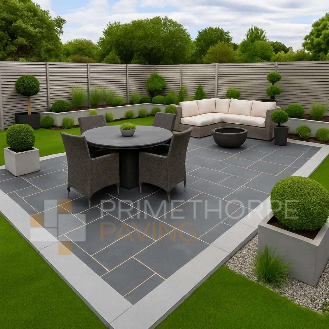 Kandla Grey Porcelain Edging Plank – 900x200mm