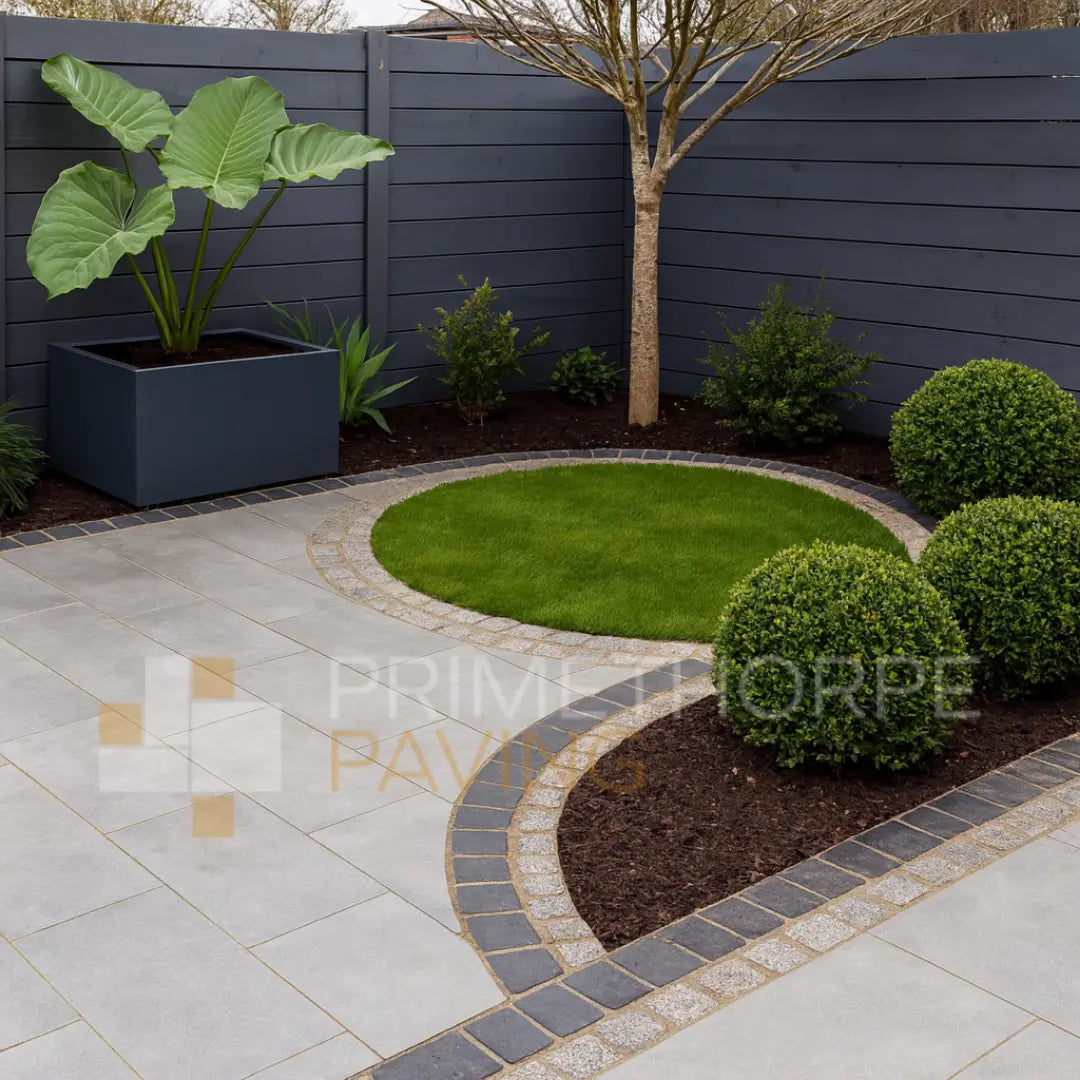 Kota Black Limestone Cobble Setts - 100x100mm
