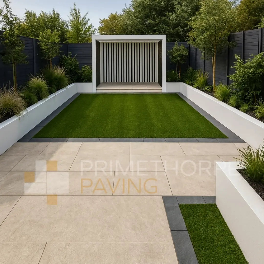 Cathedral Anthracite Porcelain Cobble Setts – 200x100mm