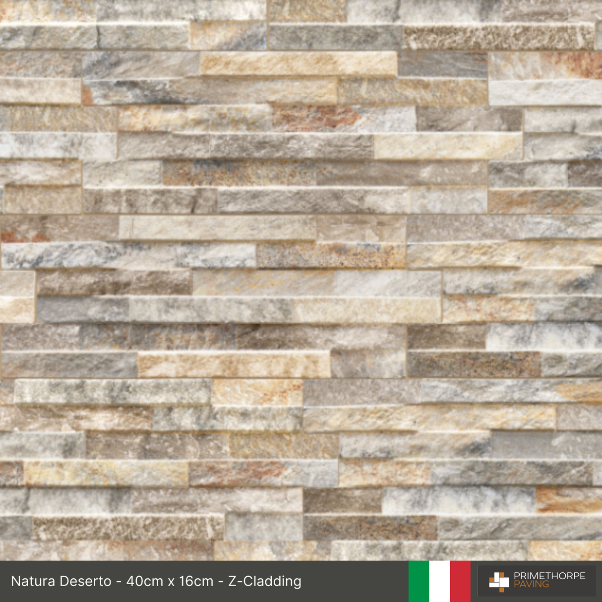 Porcelain Wall Cladding - Natura Split Face Range