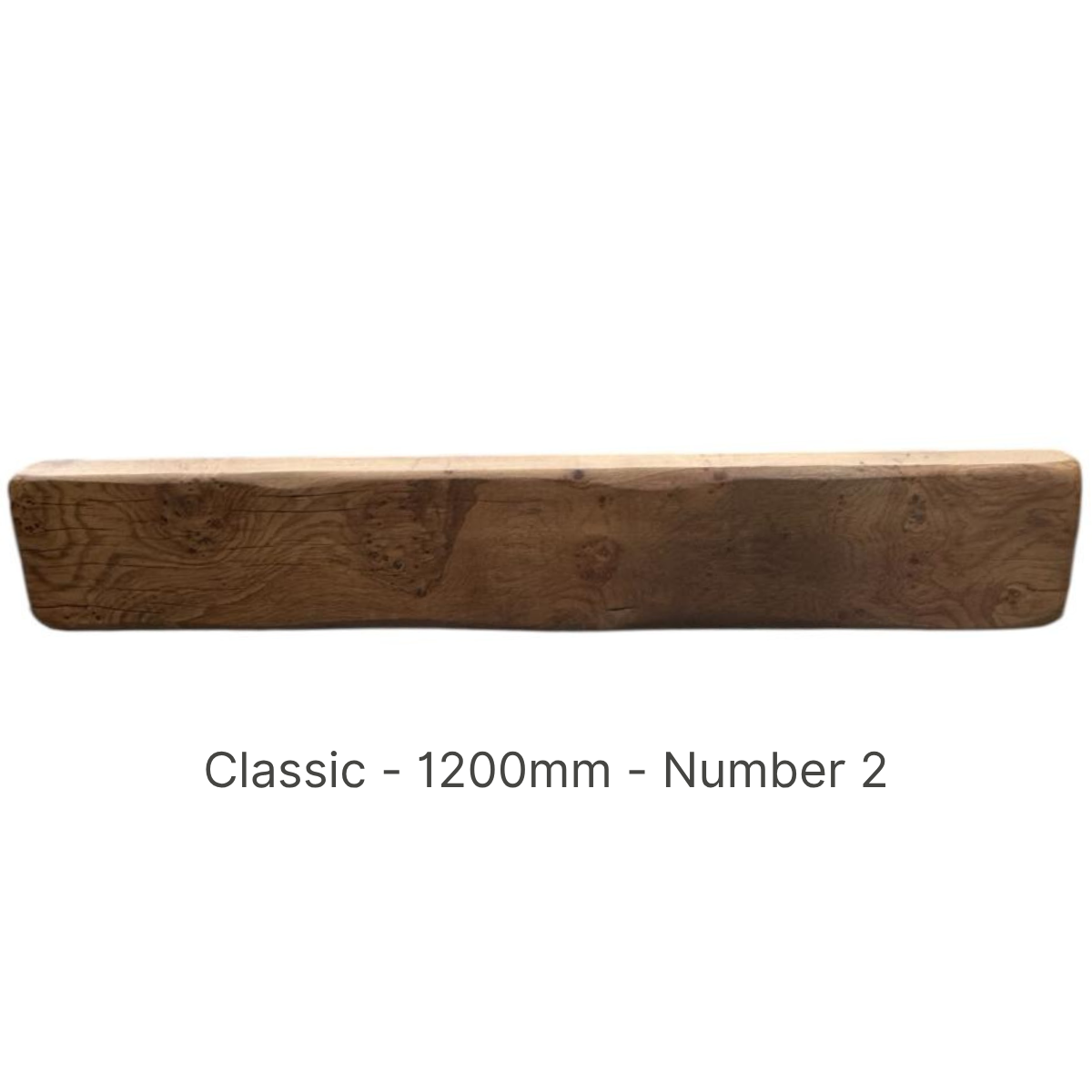 1200mm - Authentic Oak Fireplace Beams