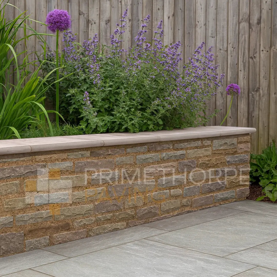 Raj Green Sandstone - Bullnose Coping Stones