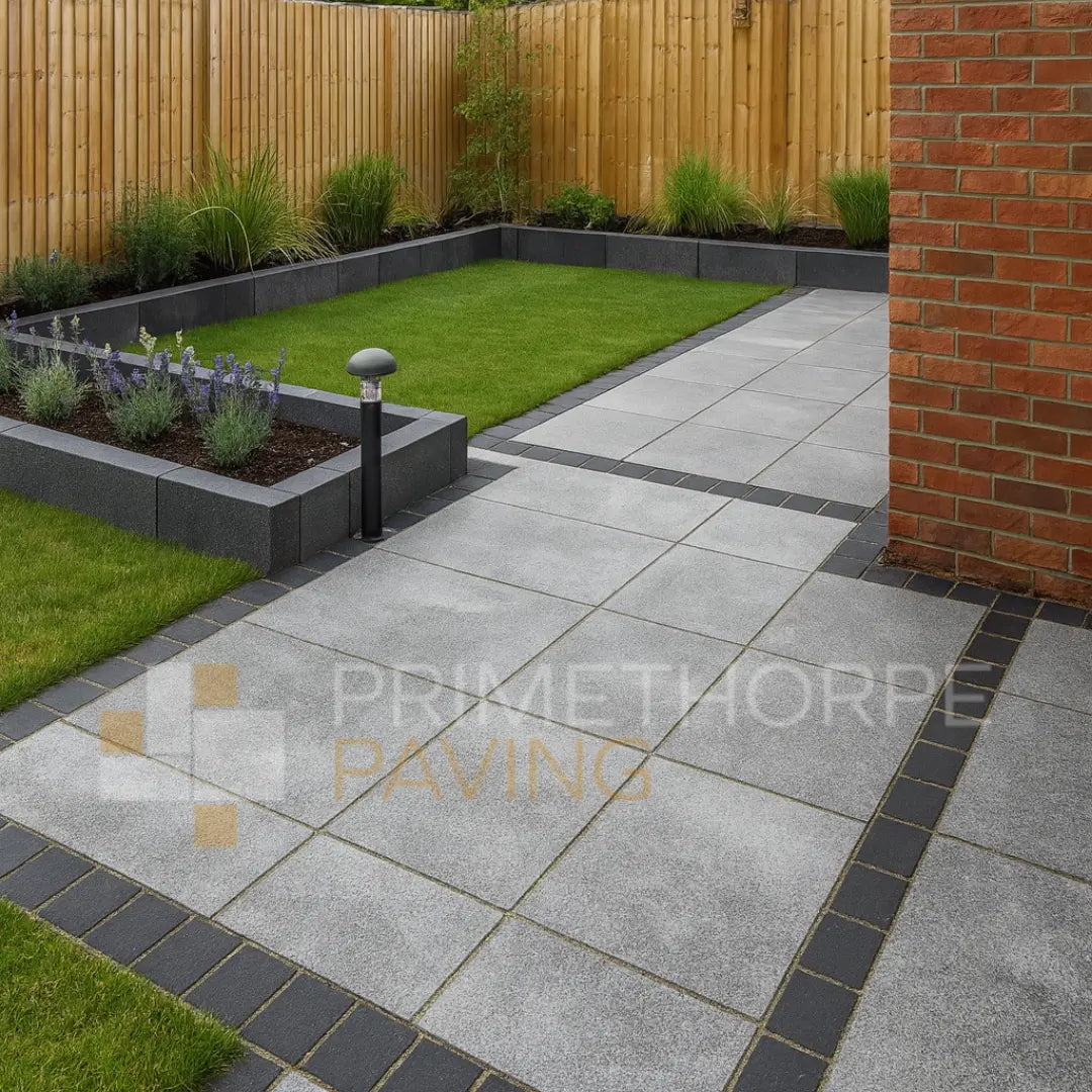 Kota Black Limestone Cobble Setts - 100x100mm