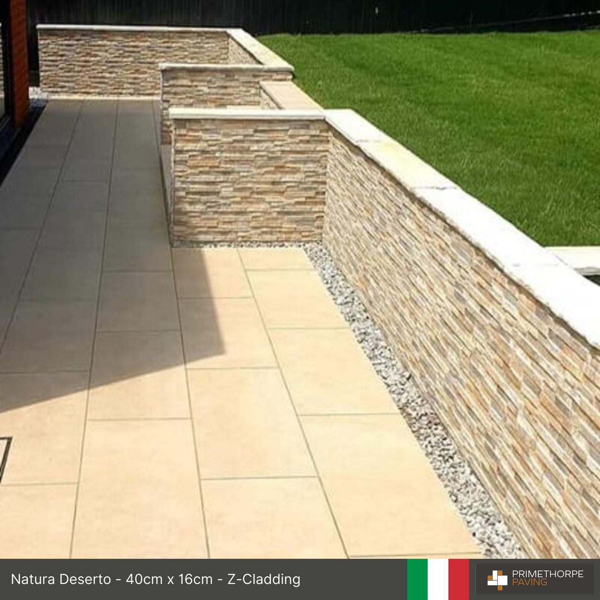 Porcelain Wall Cladding - Natura Split Face Range