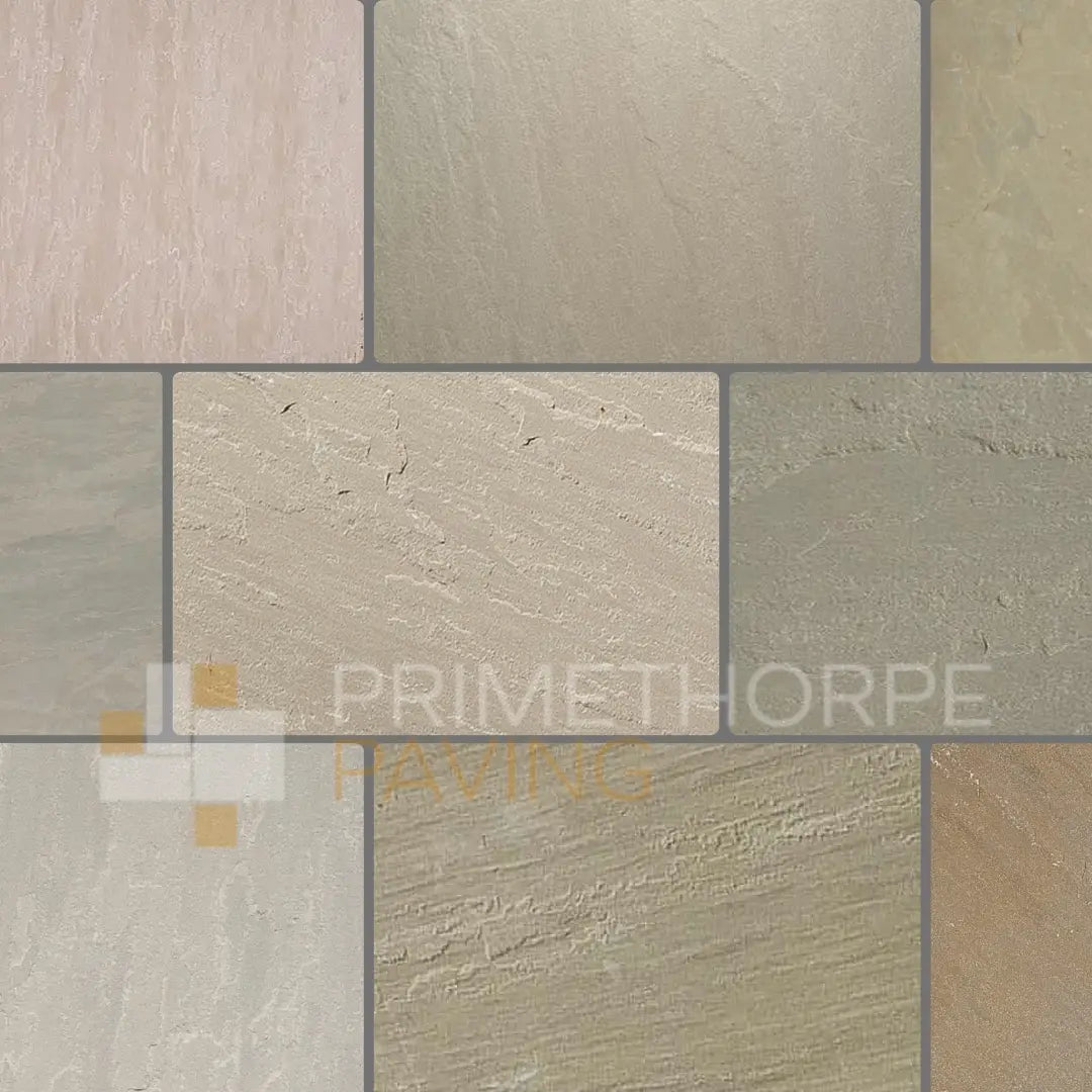 Raj Green Sandstone Paving