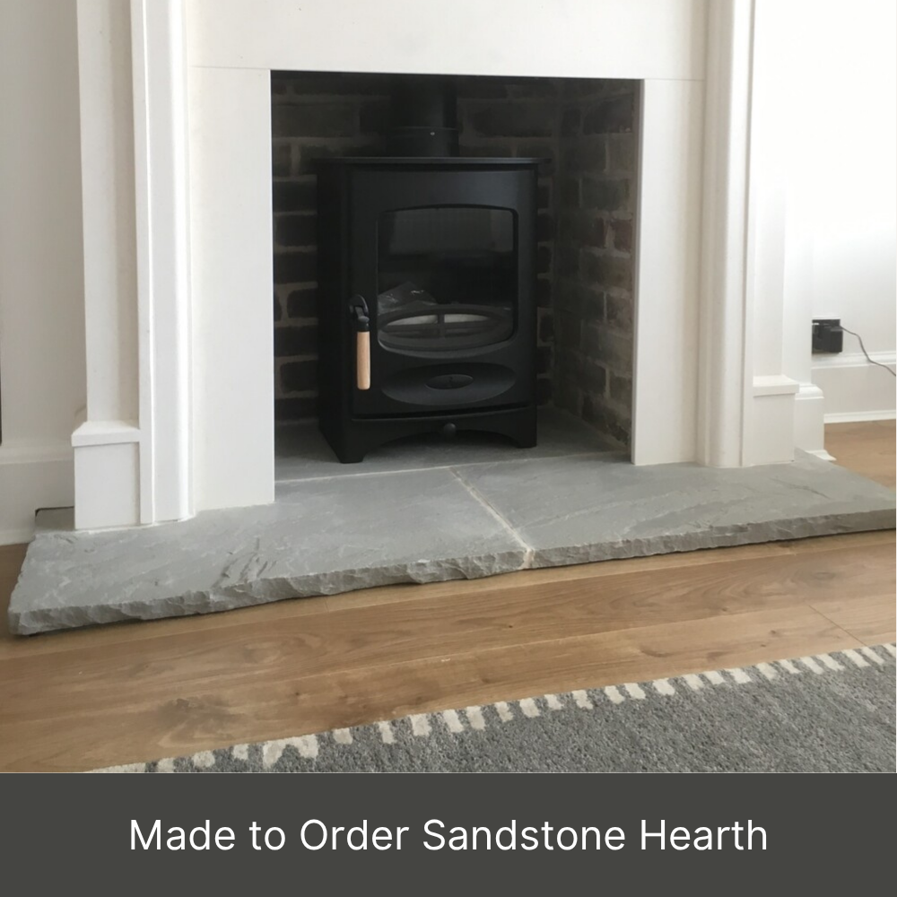 Sandstone Fireplace Hearth - Cut to any Shape + Any Size