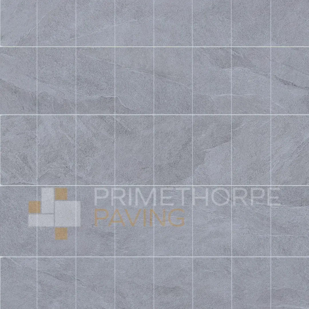 Masso Grey Porcelain Cobble Setts - 200x100mm