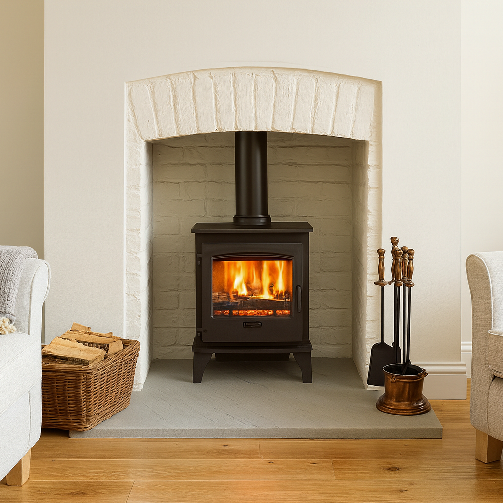 Honed Grey Sandstone Hearth – Standard Rectangle Cut to Size