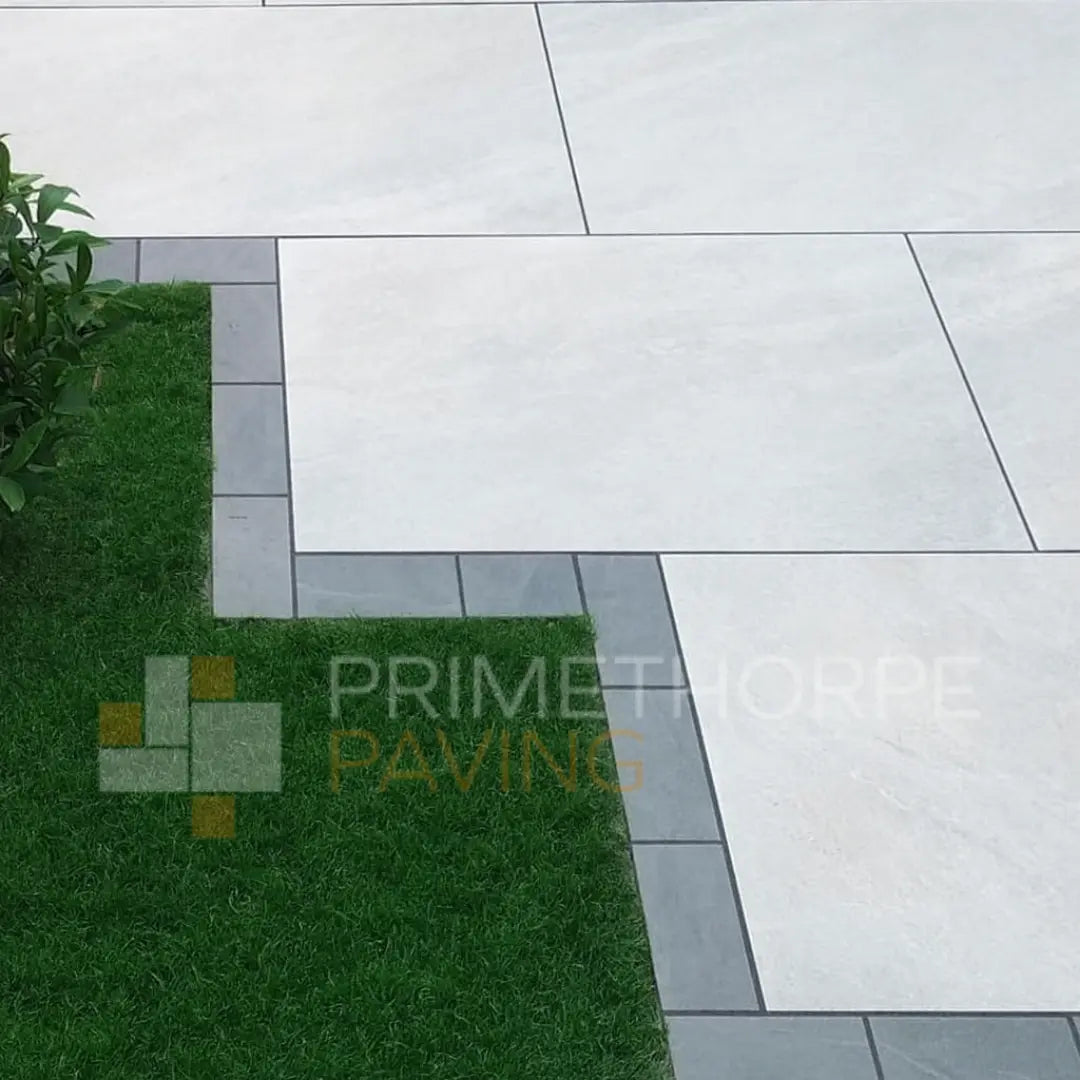 Masso Grey Porcelain Cobble Setts - 200x100mm