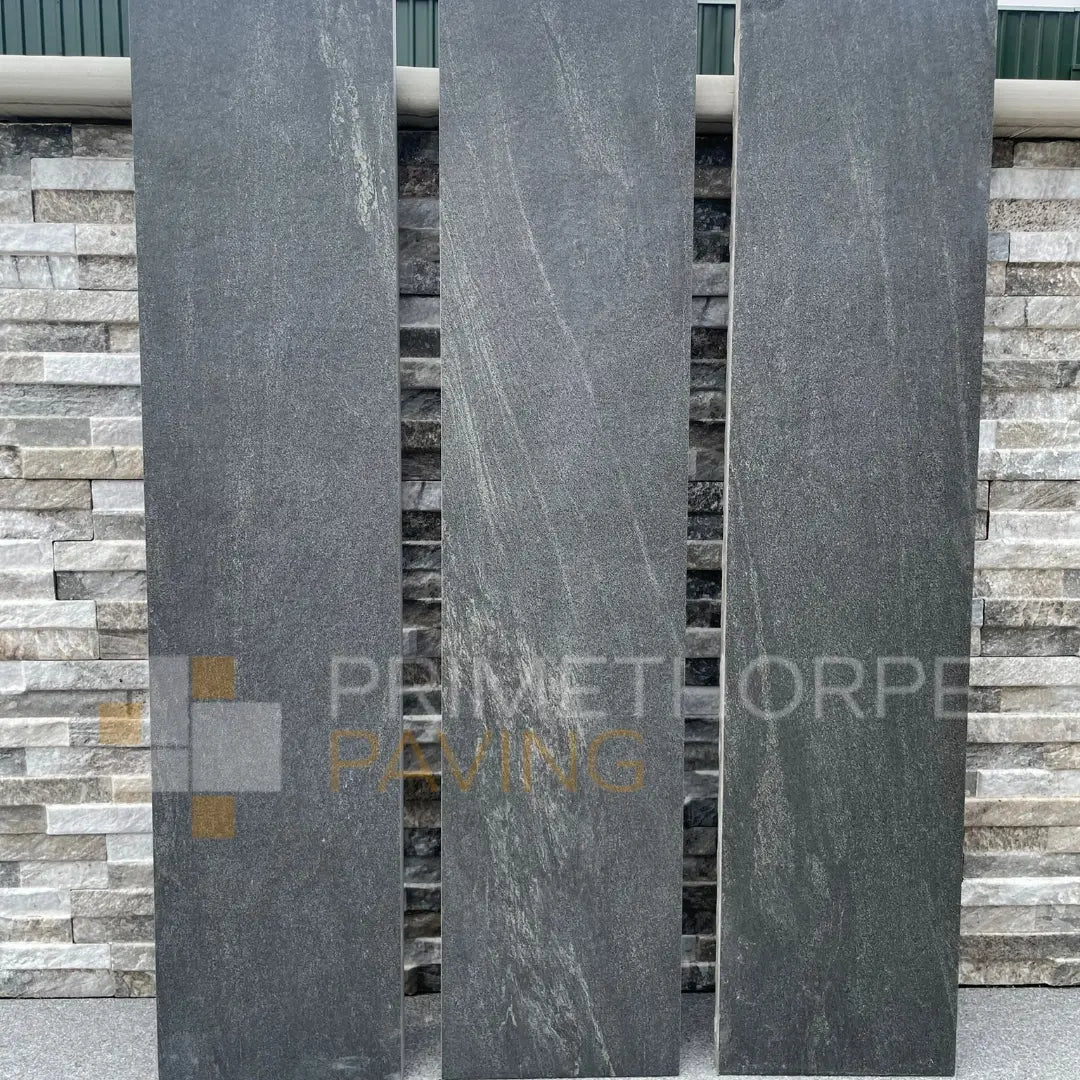 Cathedral Anthracite Porcelain Edging Plank – 900x200mm