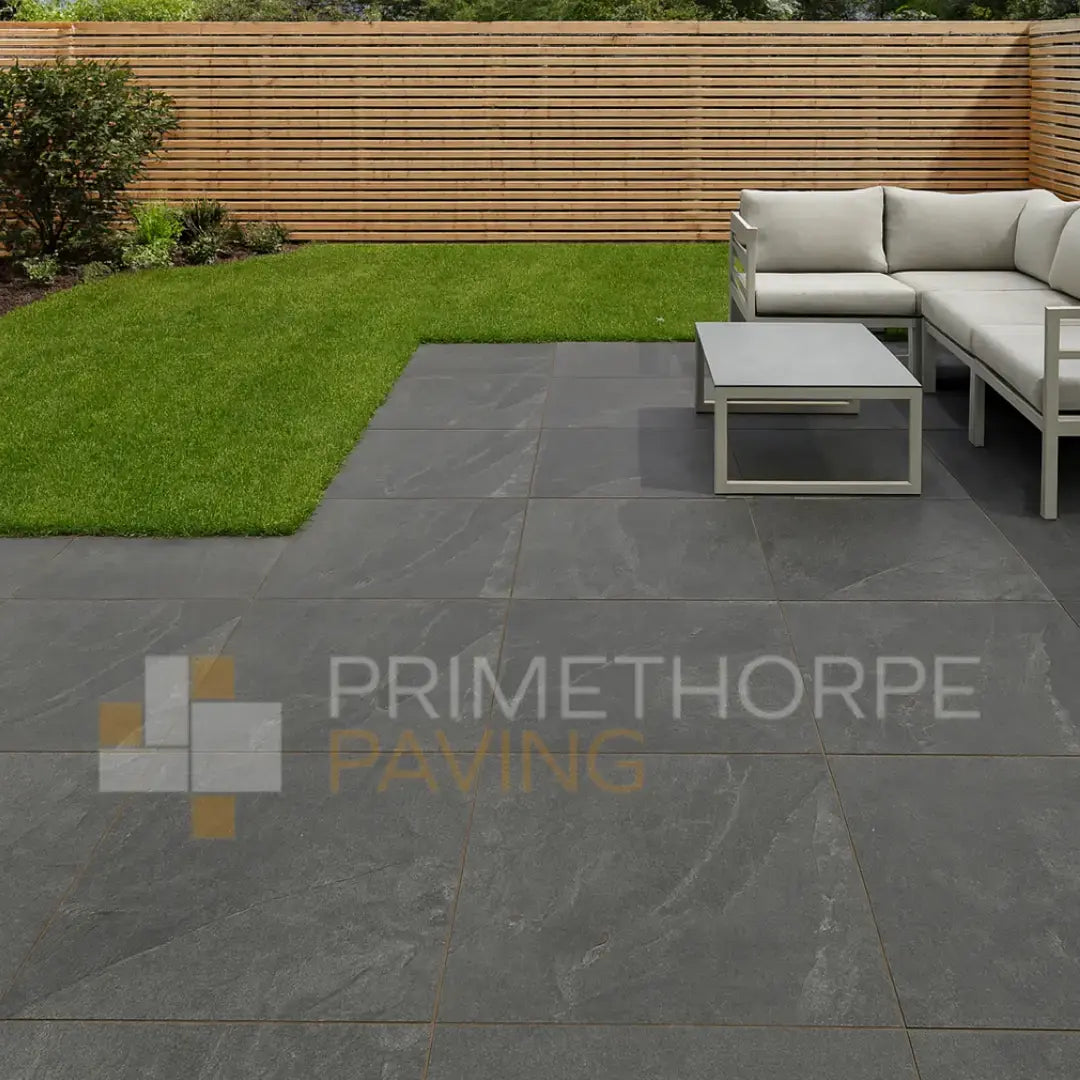 Ardenne Anthracite Porcelain Paving - 800 x 800