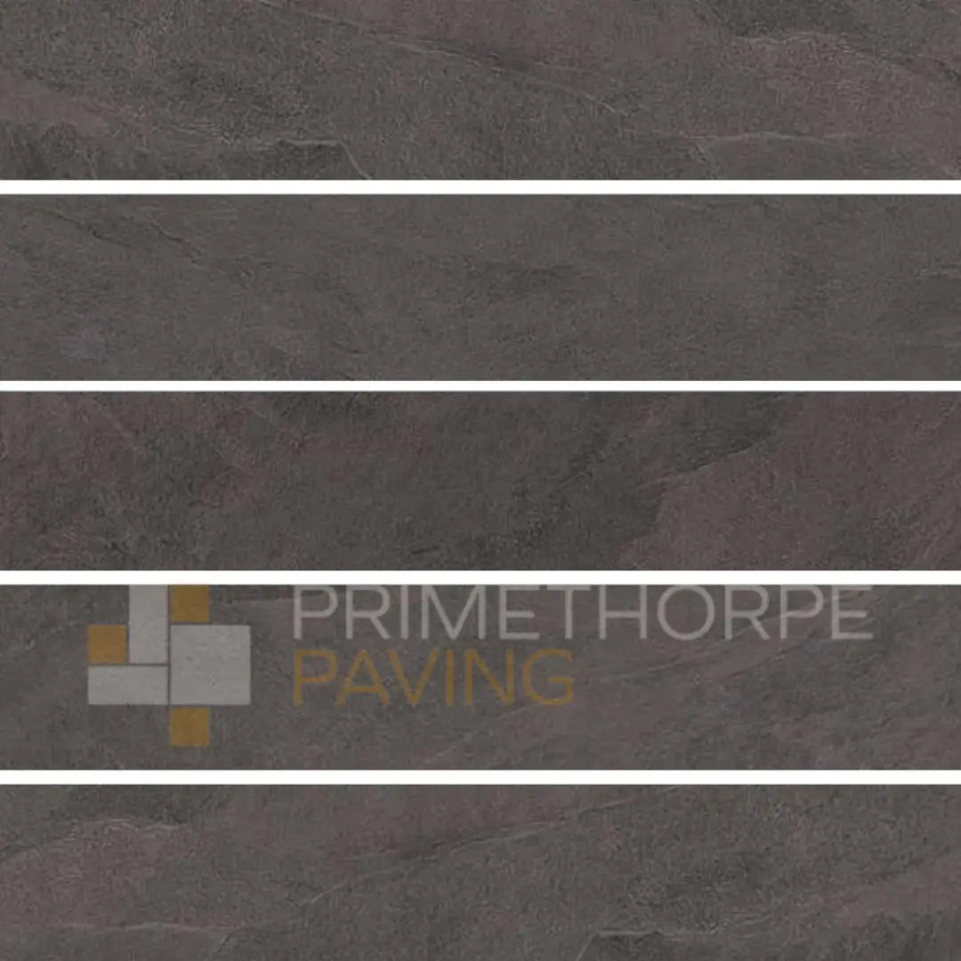 Modello Black Porcelain Edging Planks - 1000x160mm