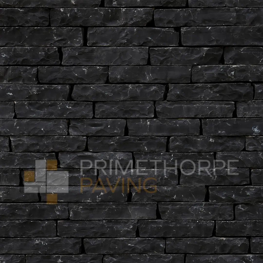 Kota Black Limestone - Walling Stone