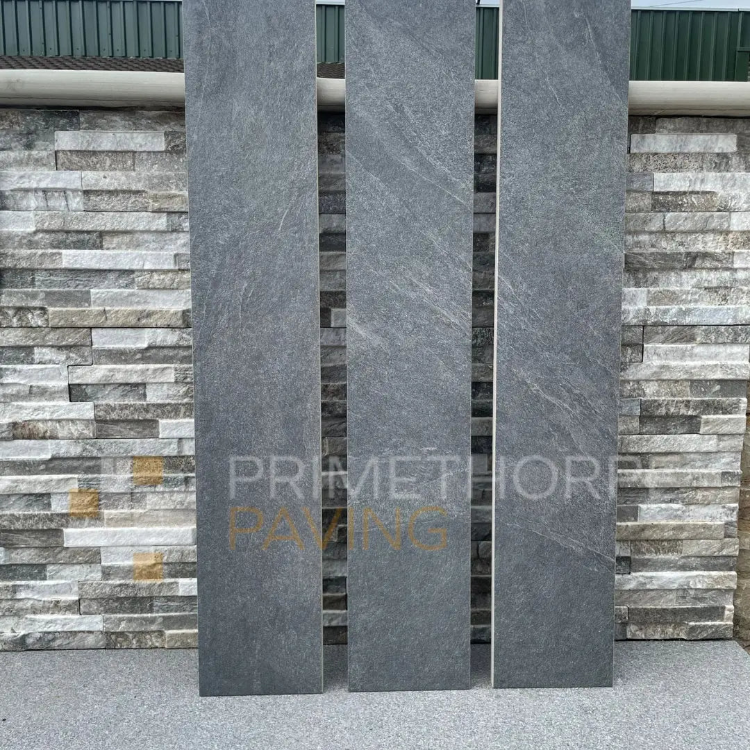 Modello Black Porcelain Edging Planks - 1000x160mm