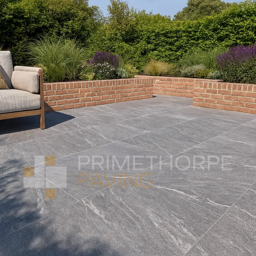 Cardosa Anthracite Porcelain Paving - 900 x 600