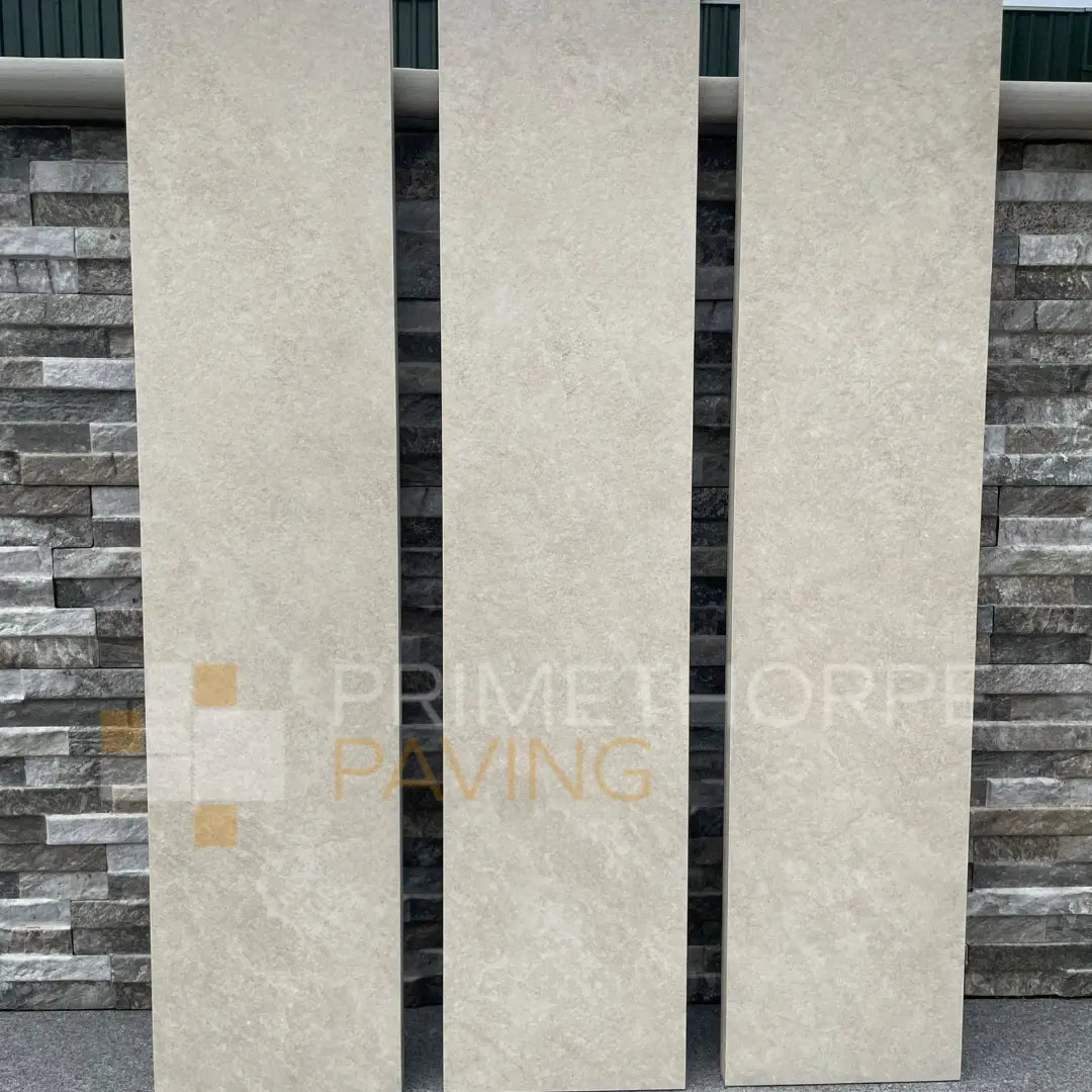 Quartz White Porcelain Edging Plank – 900x200mm