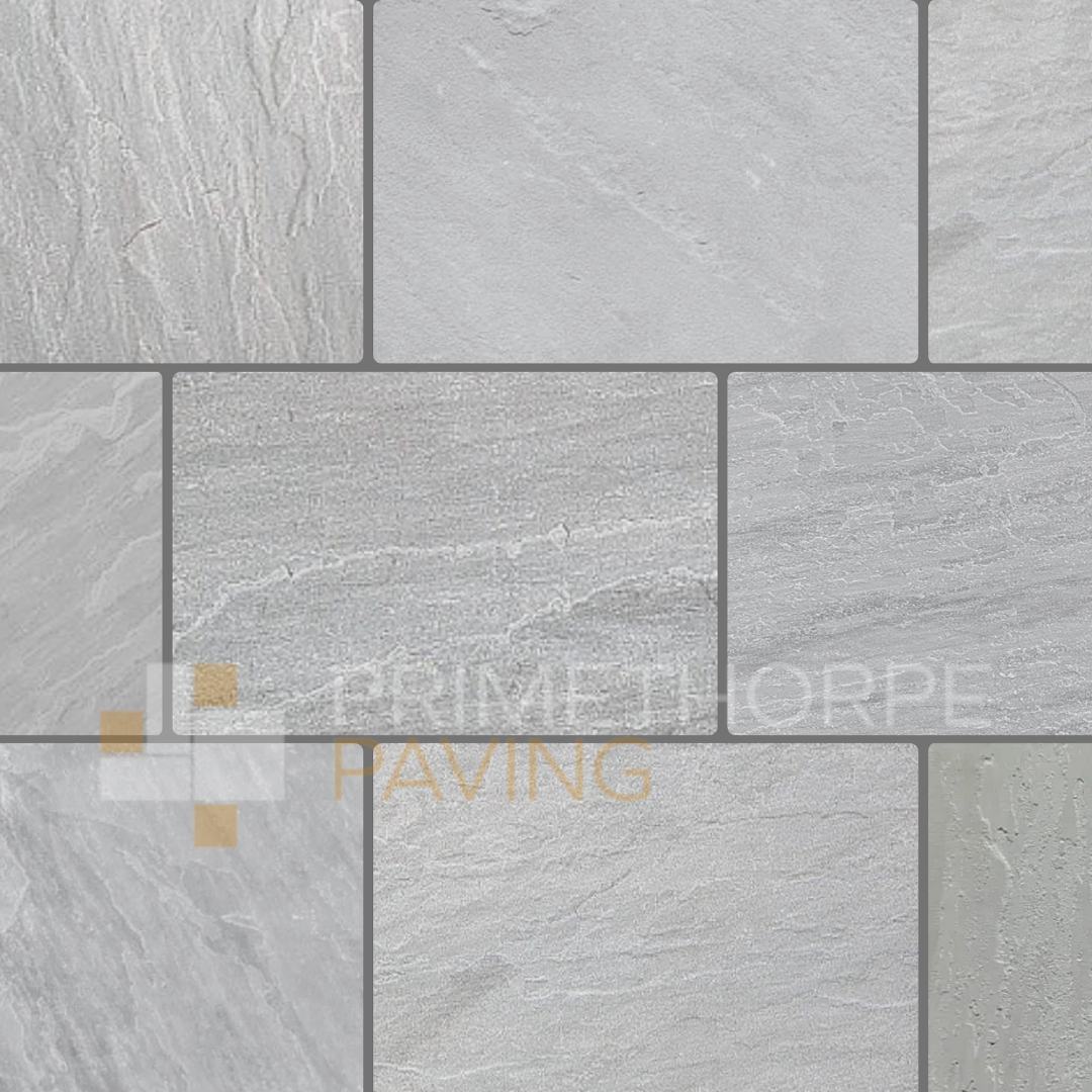 Kandla Grey Sandstone Paving