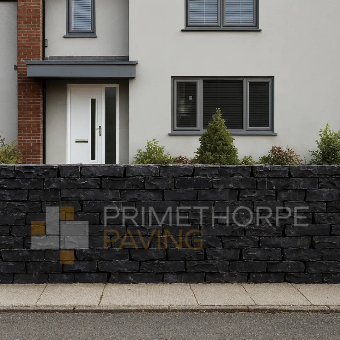 Black Limestone Walling Stone