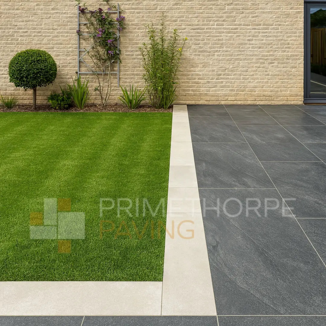 Quartz White Porcelain Edging Plank – 900x200mm