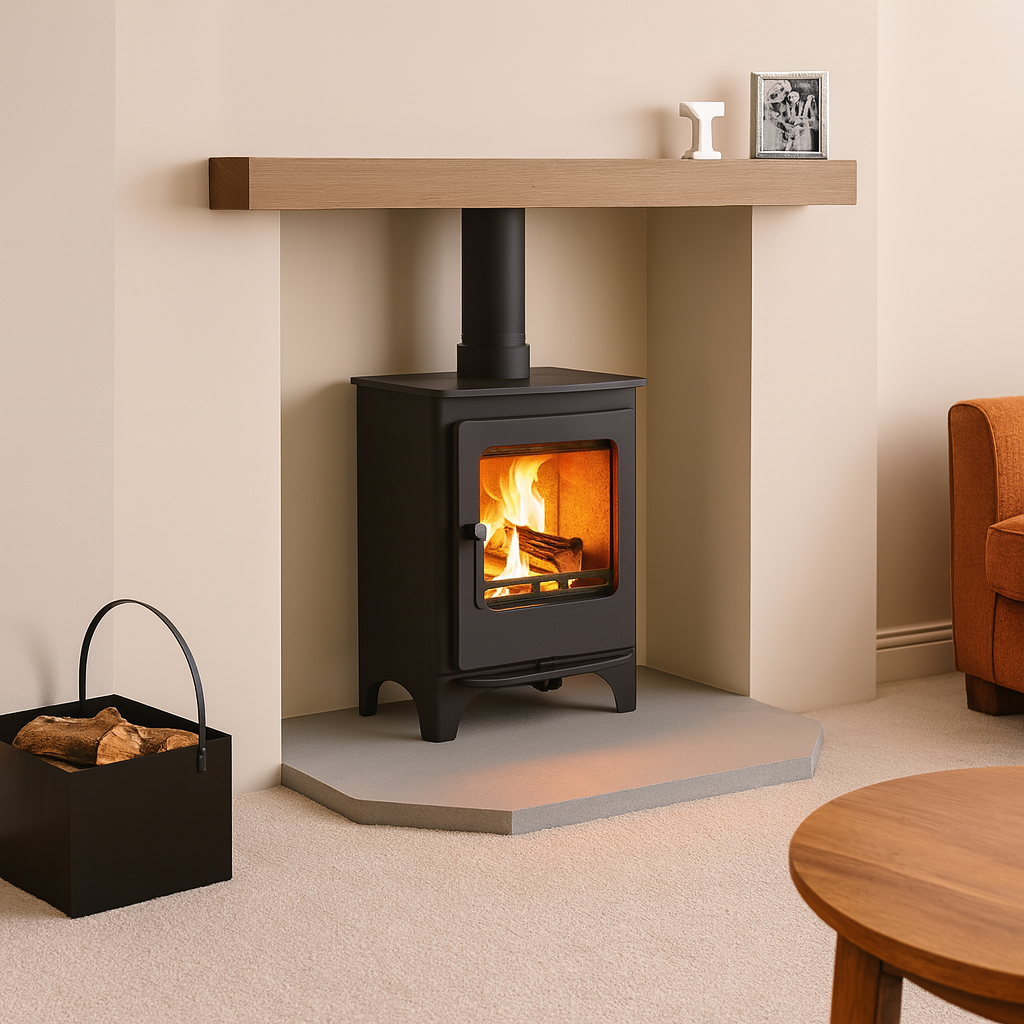 Honed Grey Sandstone Hearth – Bespoke Cut to Size & All Shapes