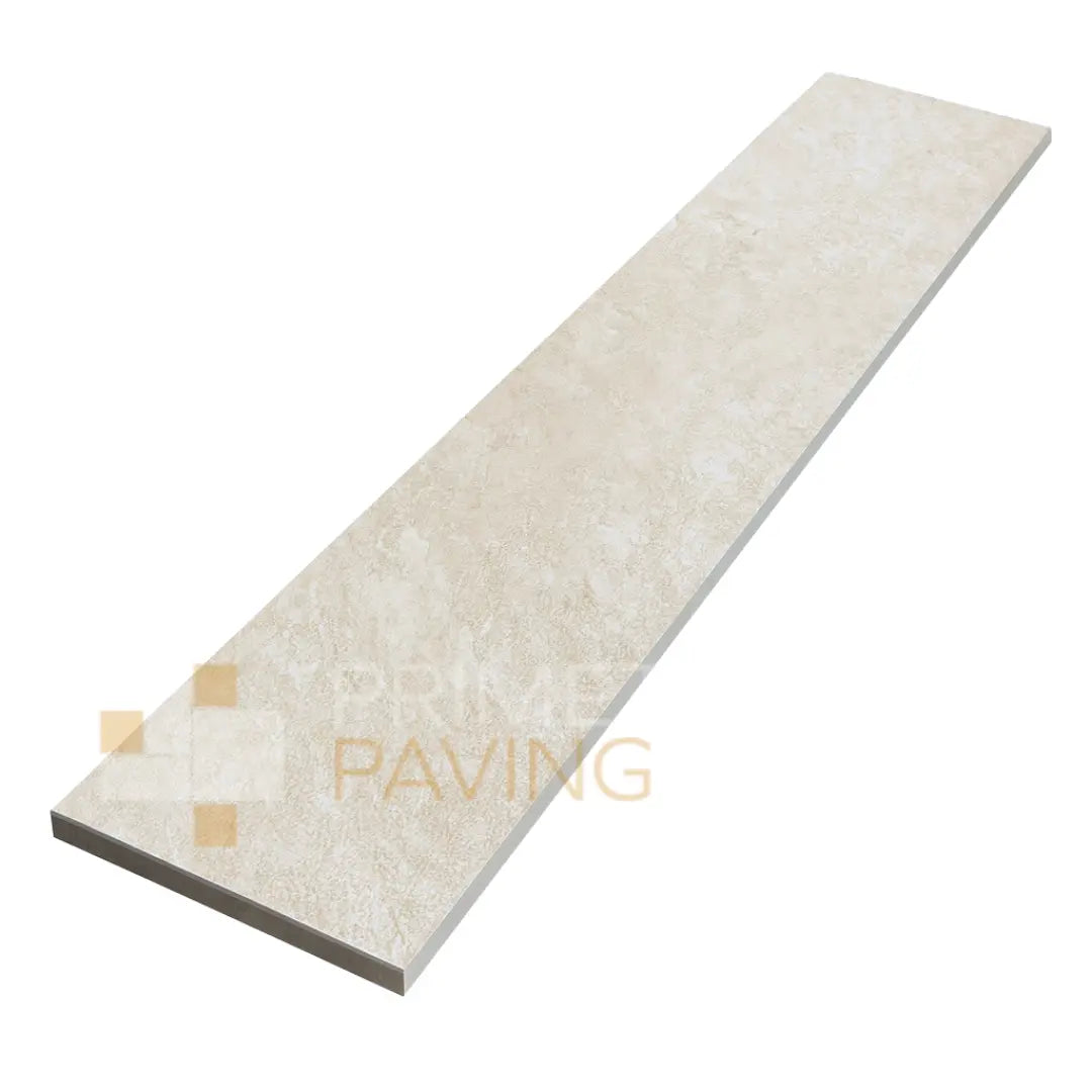 Quartz White Porcelain Edging Plank – 900x200mm