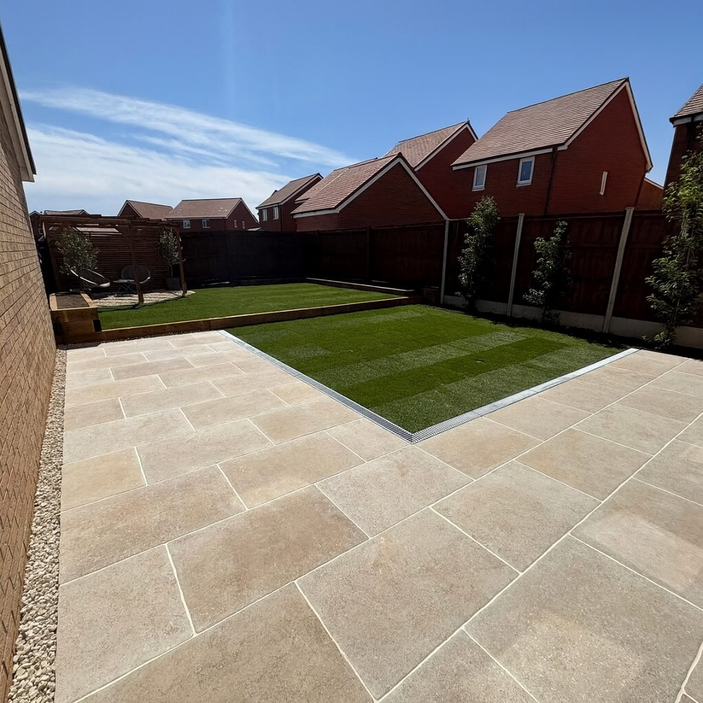 Antique Beige Porcelain Paving