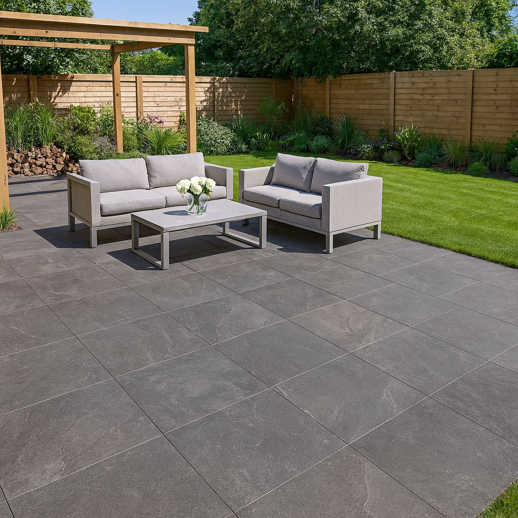 Ardenne Anthracite Porcelain Paving