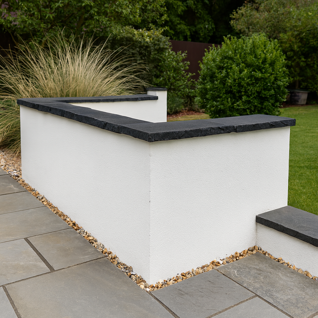 Black Limestone - Coping Stones - Dressed Edge