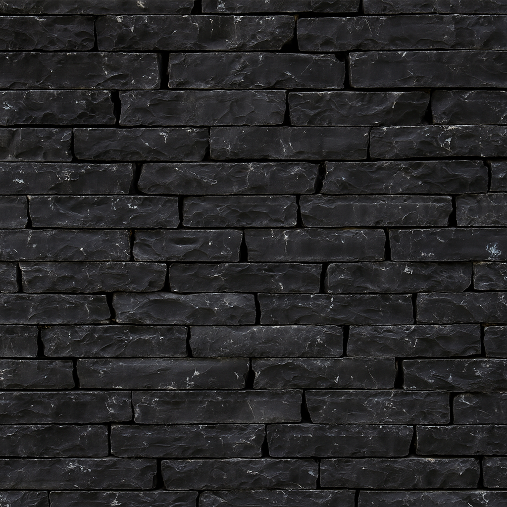 Black Limestone Walling Stone