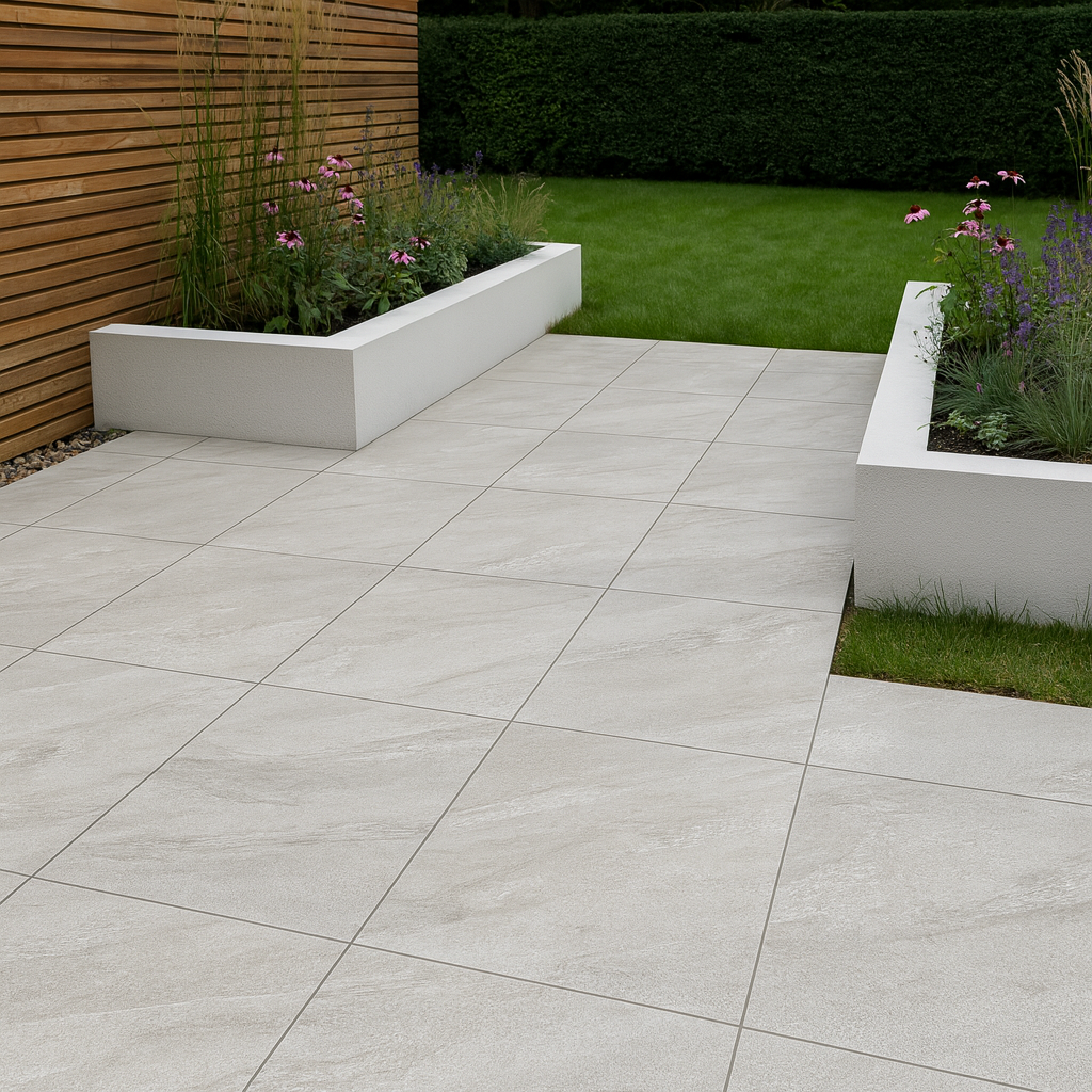 Cathedral Grey Porcelain Paving