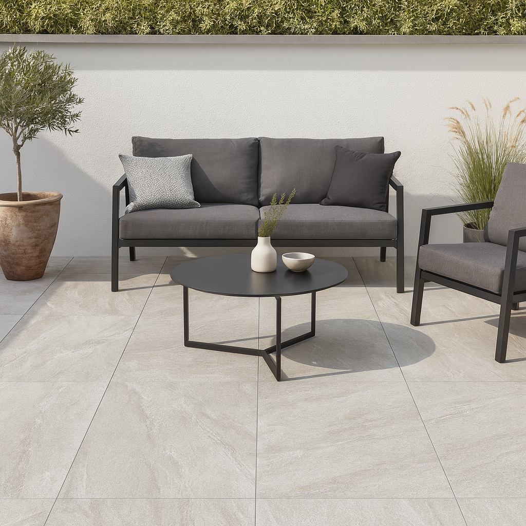 Cathedral Grey Porcelain Paving