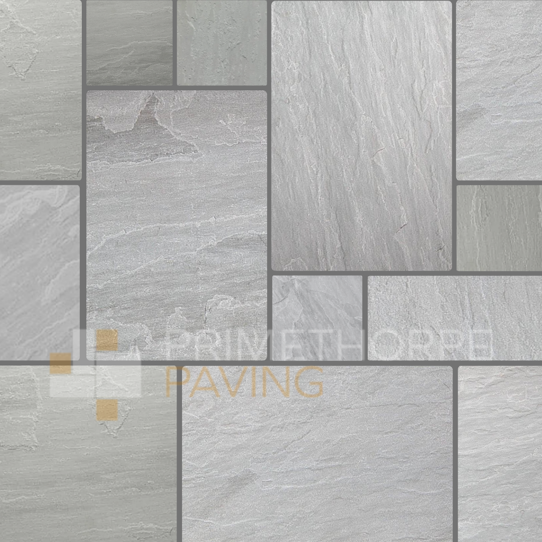 Kandla Grey Indian Sandstone Paving
