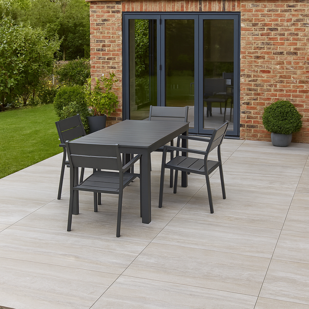 Dolomia White Porcelain Paving