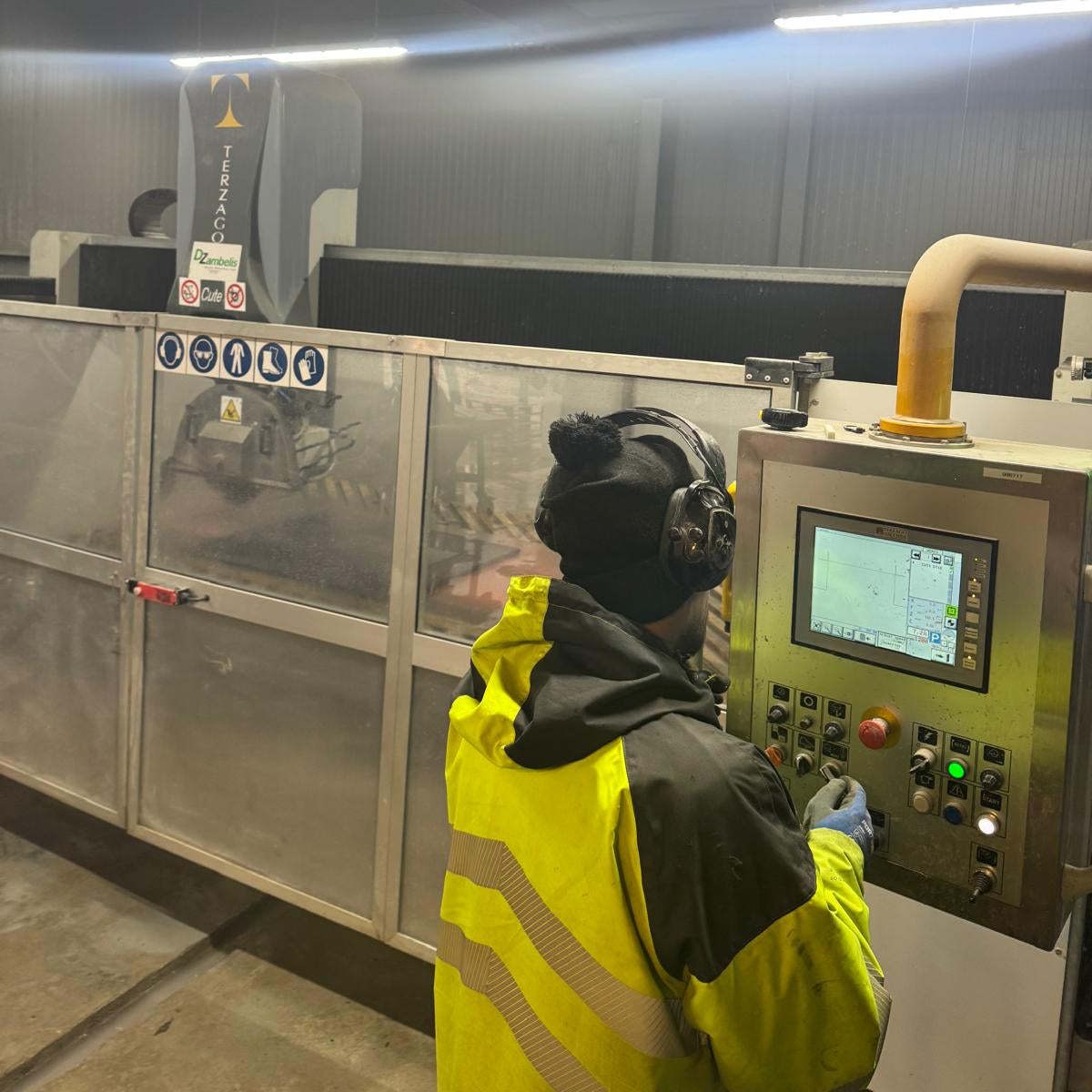 Black Honed Granite Hearth – Cut to Size and Shape