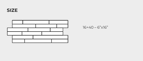 Porcelain Wall Cladding - Natura Split Face Range