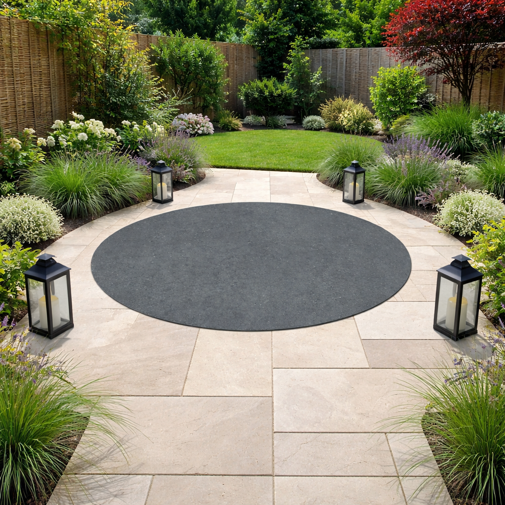 Portland Night - Porcelain Paving Circle