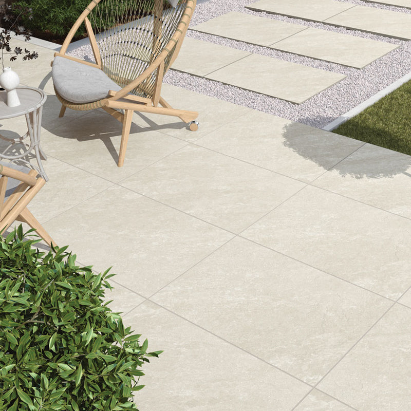 Quartz White Porcelain Paving