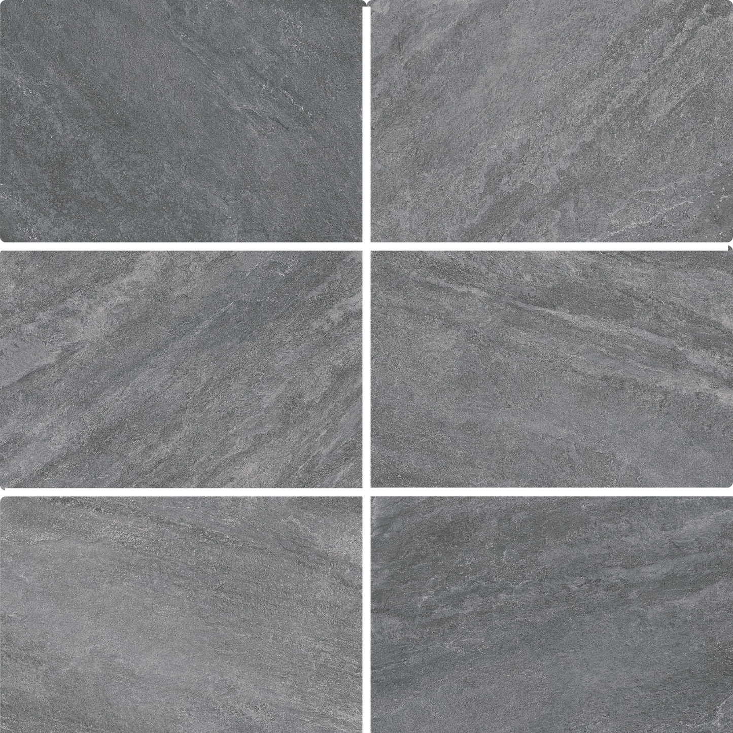 Vesuvio Black Porcelain Paving