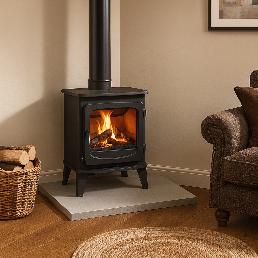 Honed Grey Sandstone Hearth – Standard Rectangle Cut to Size