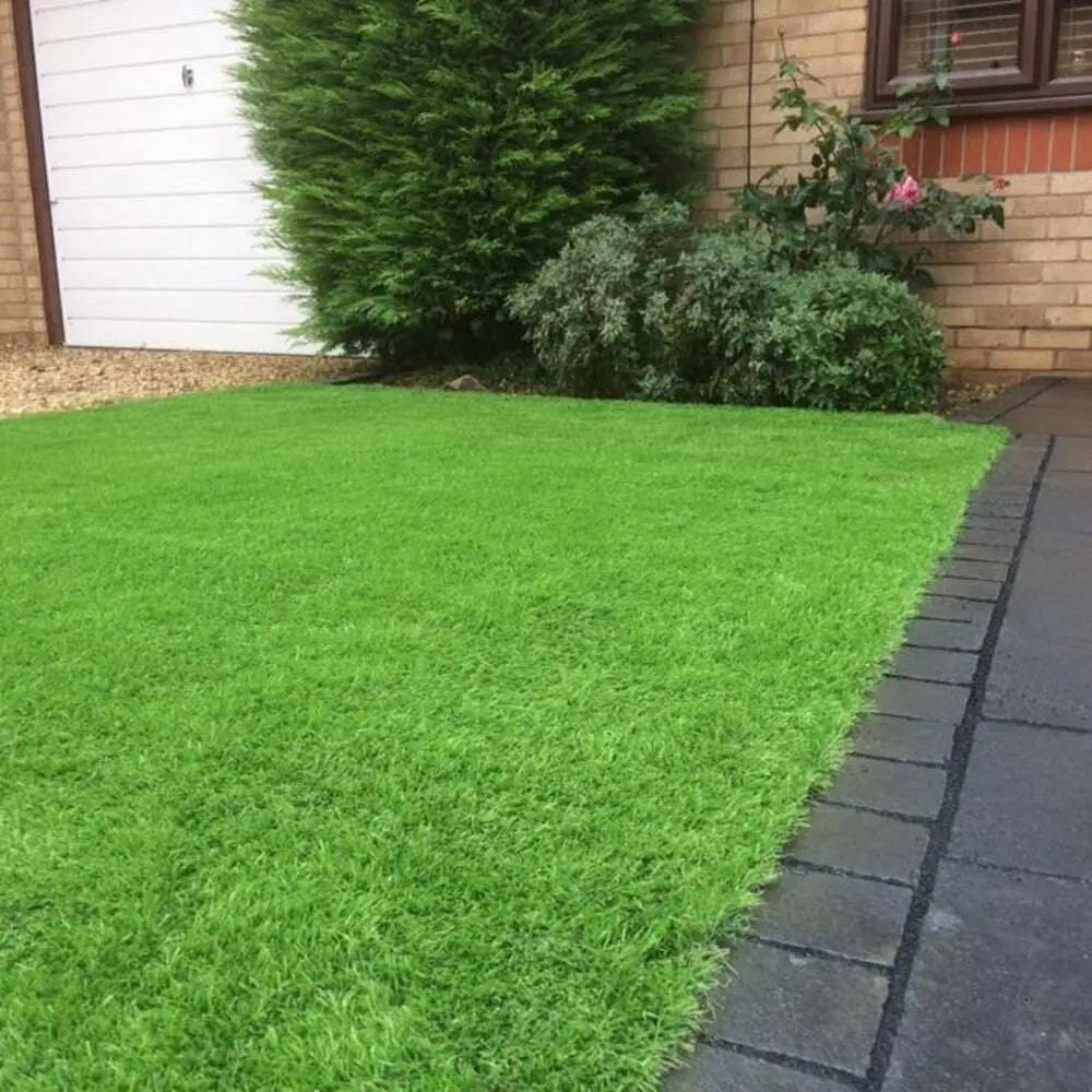 Image of Primethorpe Artificial Turf in a 50mm (XX-Long) blade length, offering the ultimate in natural-looking and feeling artificial grass. This premium-grade turf is available in multiple lengths to create a stunning outdoor space.
