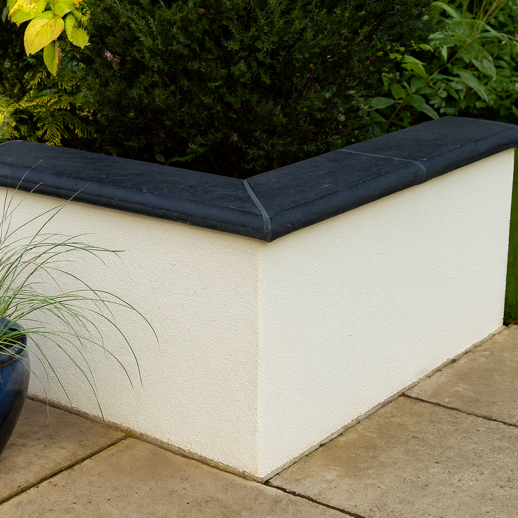 Black Limestone - Coping Stones - Rounded Edges